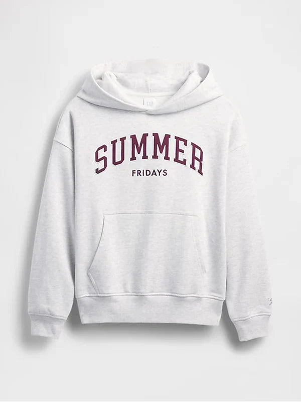 Gap �� Summer Fridays Heavyweight Oversized Logo Hoodie