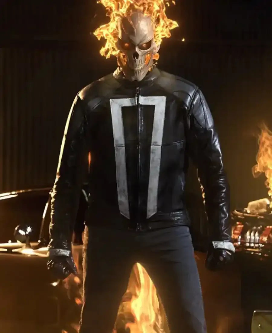 Agents Of Shield Ghost Rider Jacket