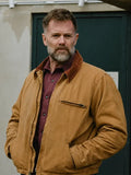 Ghost Soldier Carlos Gomez Brown Jacket