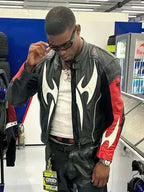 Grand Prix Patrick Habirora Motorcycle Leather Jacket