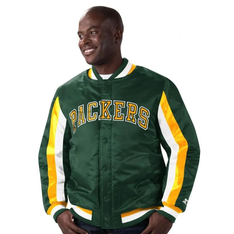 Green Bay Packers Starter Jacket For Men