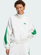Green And White Adidas Track Jacket