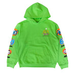 Green Chrome Hearts Sex Records hoodie