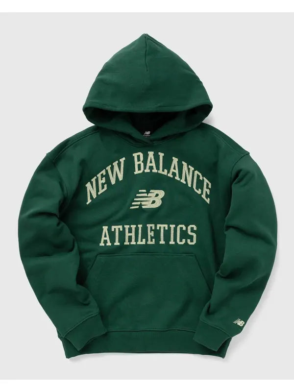 New Balance Athletics Hoodie Green