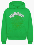 Green Sp5der Hoodie