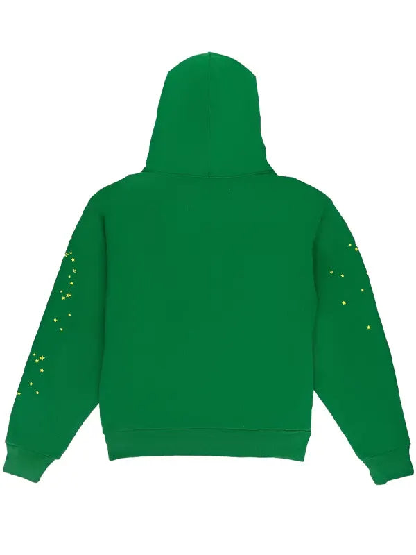 Green Sp5der Hoodie