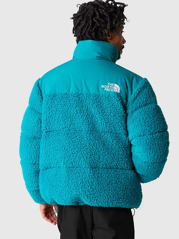 The North Face High Pile Fleece Nuptse Puffer Jacket