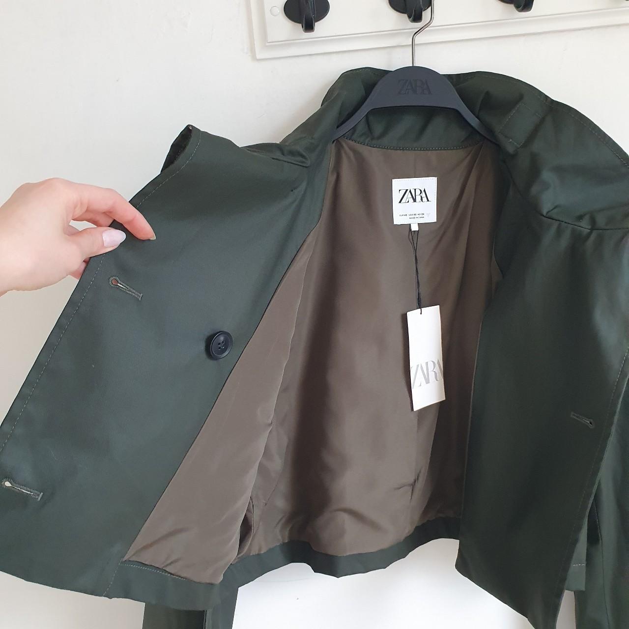Green trench side view