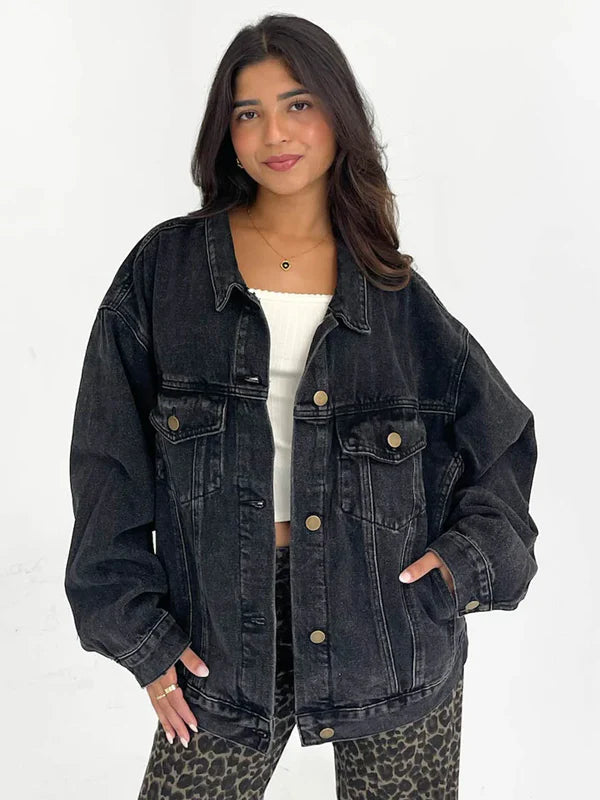 Grey-Bandit-Black-Jean-Jacket