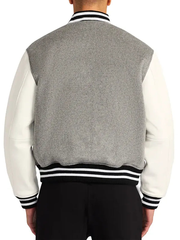 Grey-Letterman-Varsity-Jacket-Back