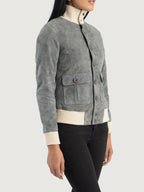 Grey-Suede-Varsity-Jacket