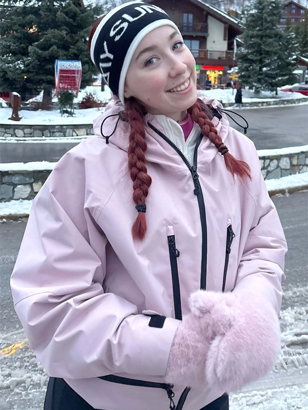 Gsou-Snow-Jacket-Pink