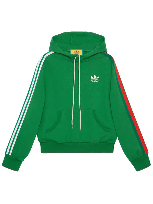 Gucci X Adidas Cotton Sweatshirt Green