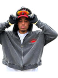 Gv Gallery Raspberry Hills Zip-Up Hoodie