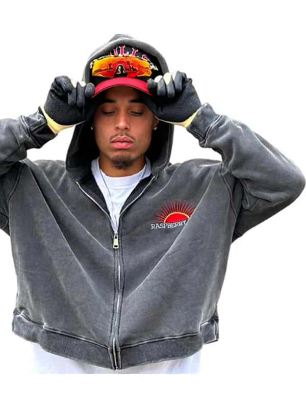 Gv Gallery Raspberry Hills Zip-Up Hoodie