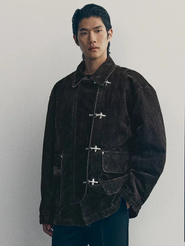 H&M Atelier Brushed Twill Workwear Jacket