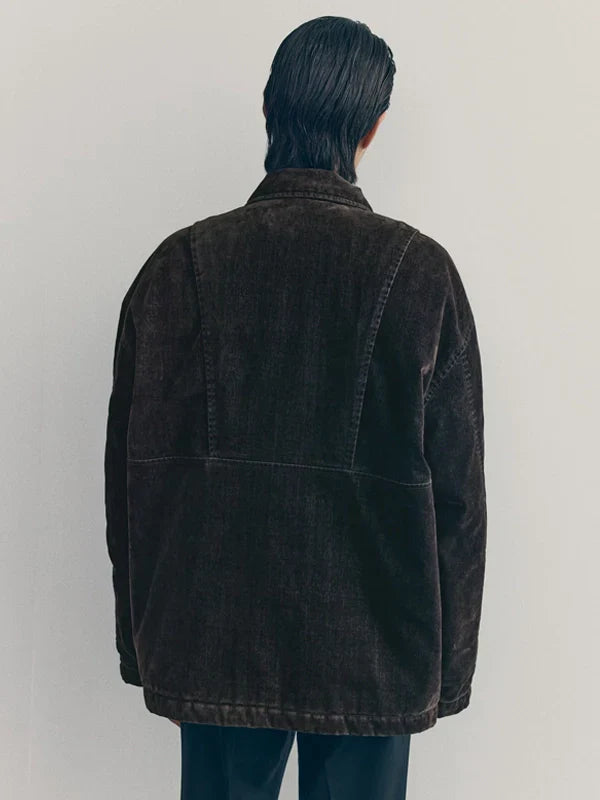 H&M Atelier Brushed Twill Workwear Jacket