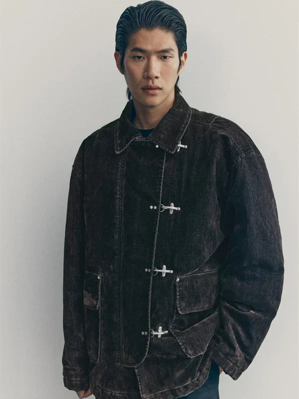 H&M Atelier Brushed Twill Workwear Jacket