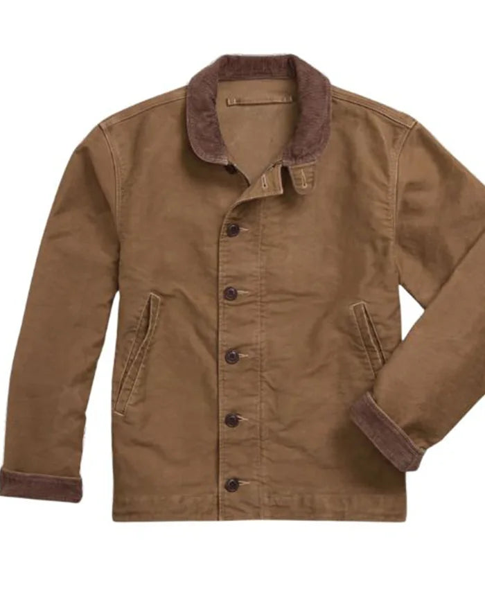 Kyle Chandler Lanterns 2026 Brown Jacket
