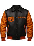 Halloween Dare To Be Spooky Gothic Print Bomber jacket