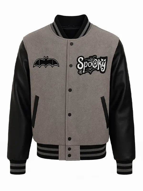 Halloween Spooky Varsity Jacket