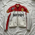 Handmade-Vintage-Ferrari-Racing-Leather-Jacket