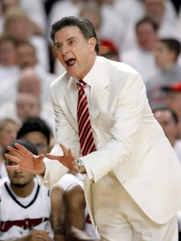 Head-Coach-St.-Johns-Red-Storm-Basketball-Richard-Andrew-Pitino-White-Suit