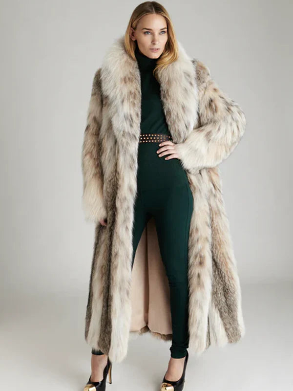 Helene Canadian Lynx Fur Coat