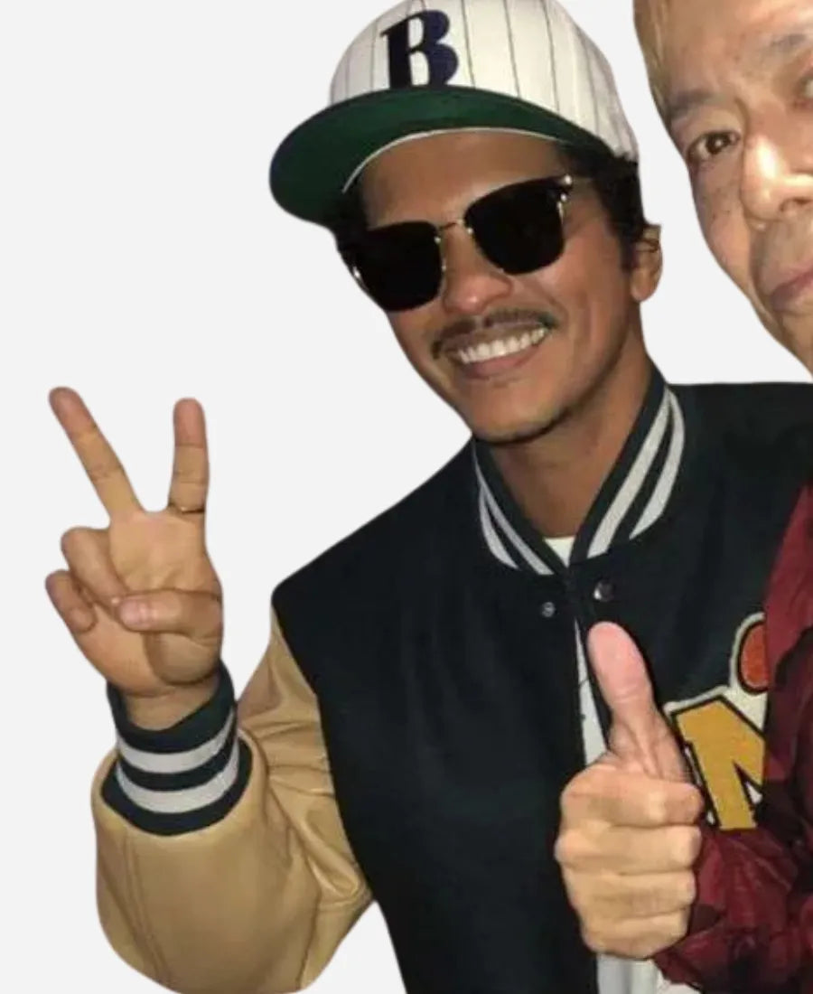 Bruno Mars x Hello Kitty Varsity Jacket