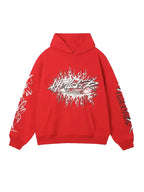 Hellstar-Studios-Records-Hoodie-Red