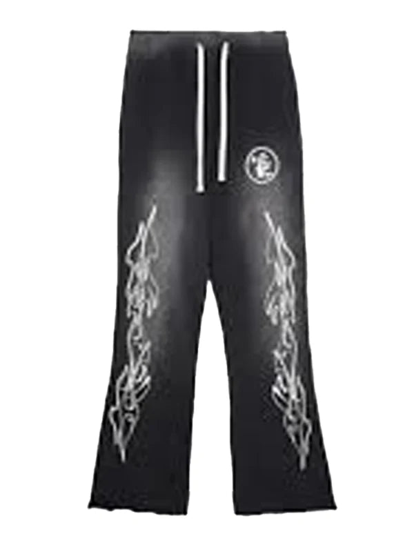 Hellstar-Studios-Records-Vintage-Sweatpant-Black