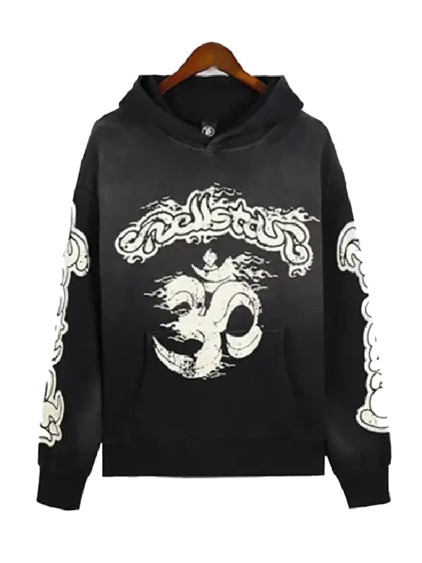 Hellstar-Studios-Records-Yoga-Hoodie-Black