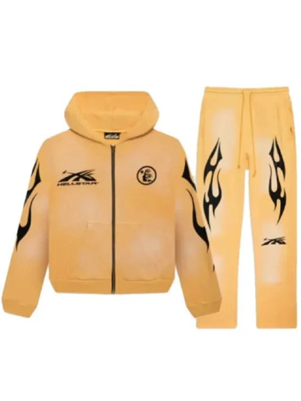Hellstar-Yellow-Zip-Up-Tracksuit