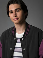 High-Potential-Teenage-Cody-Purple-and-Black-Varsity-Jacket