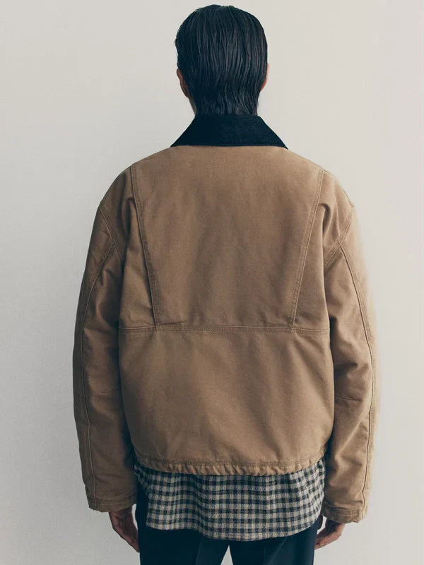 H&m Atelier Short Canvas Workwear Jacket