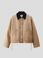 H&m Atelier Short Canvas Workwear Jacket