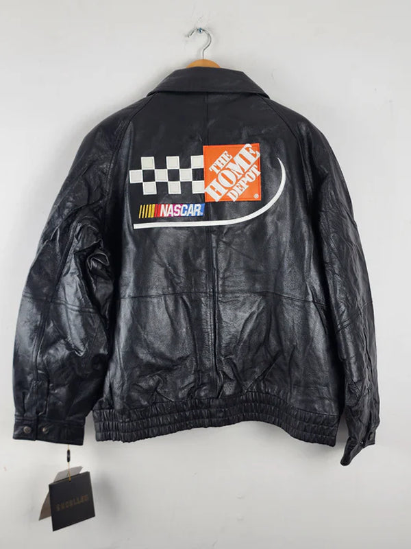 Home-Depot-Nascar-Leather-Jacket-Back