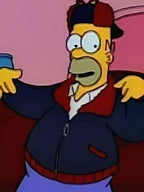 Homer Simpson Mr Plow Jacket