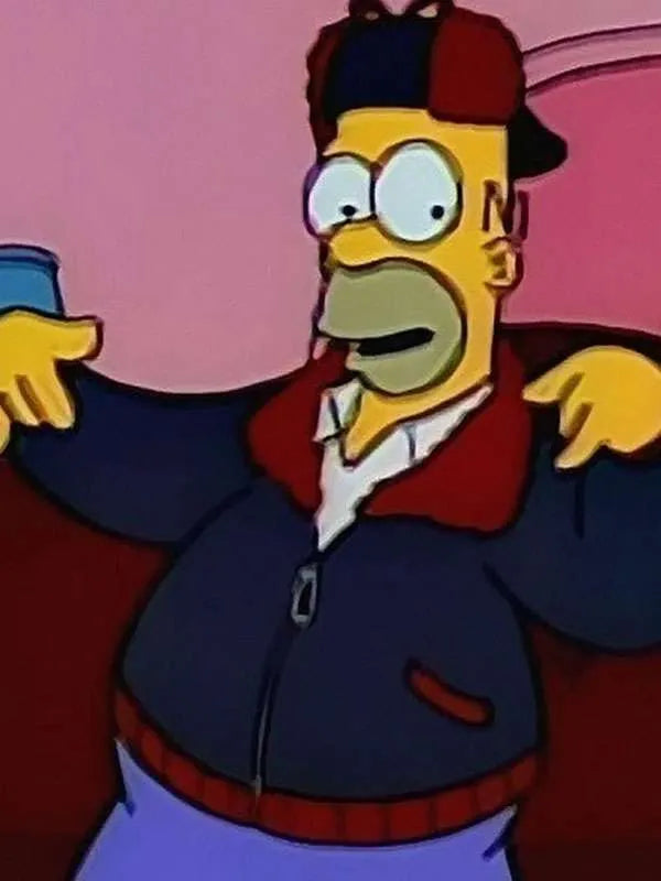 Homer Simpson Mr Plow Jacket