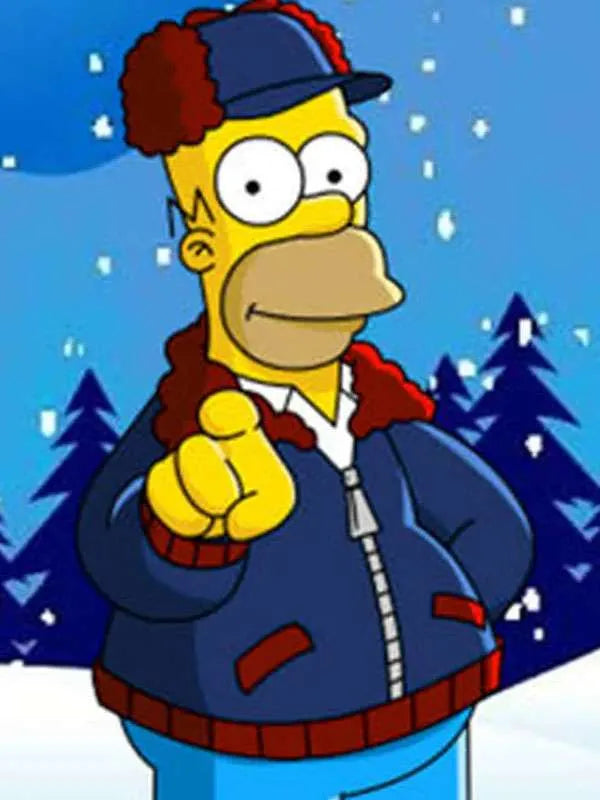 Homer Simpson Mr Plow Jacket
