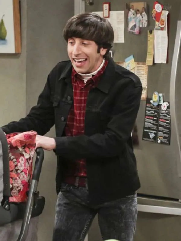 The Big Bang Theory Howard Wolowitz Cotton Black Jacket