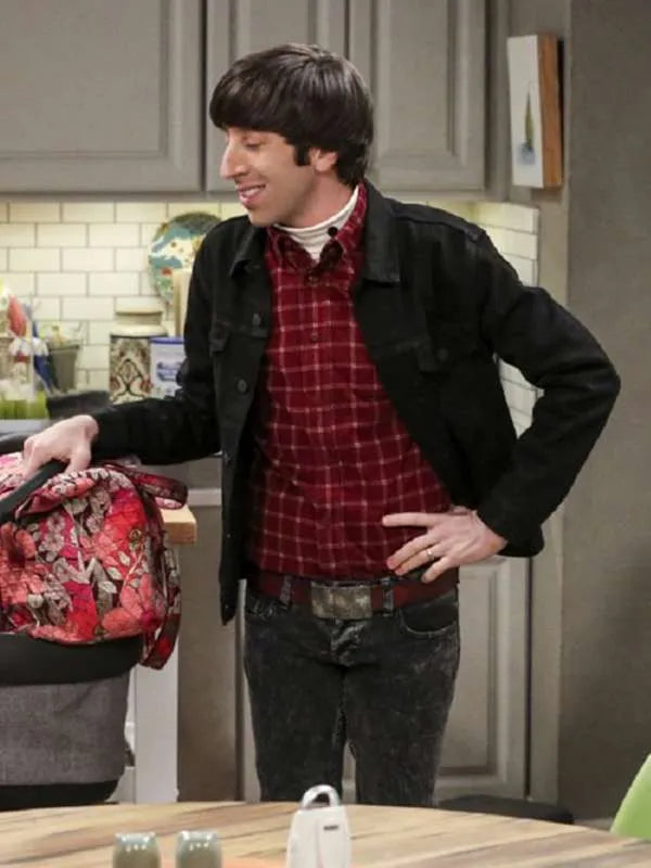 The Big Bang Theory Howard Wolowitz Cotton Black Jacket