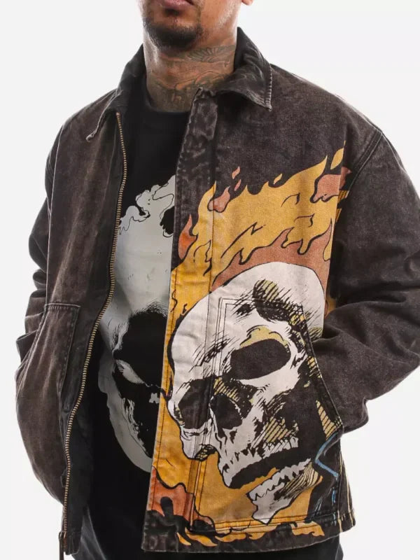 Huf Ghost Rider Jacket For Sale