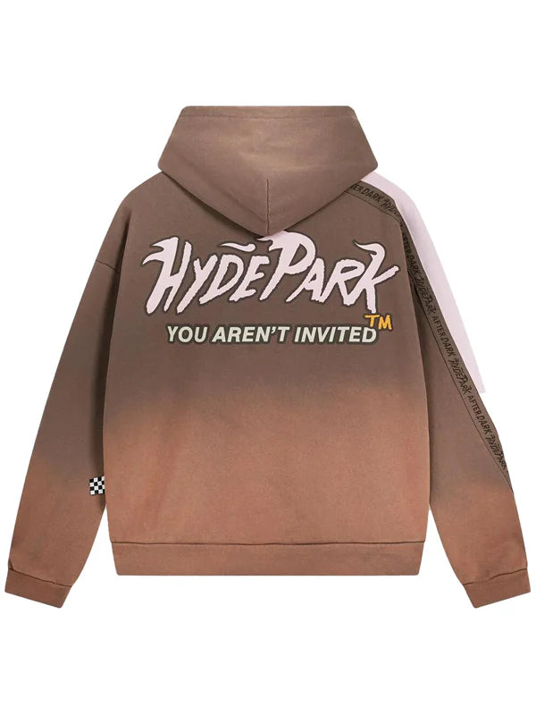 Hyde-Park-Mens-Race-To-The-Top-Hoodie-Brown