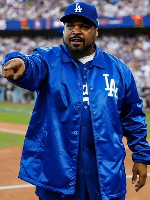 Ice-Cube-LA-Dodgers-Jacket