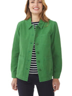 Lorna Ward Women's Green Cotton Jacket