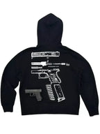 In Glock We Trust Zip-Up Hoodie For Sale