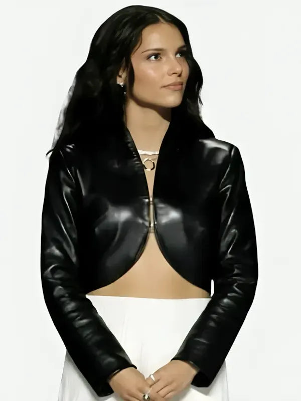 Inde Navarrette D23 Disney Event Black Cropped Jacket