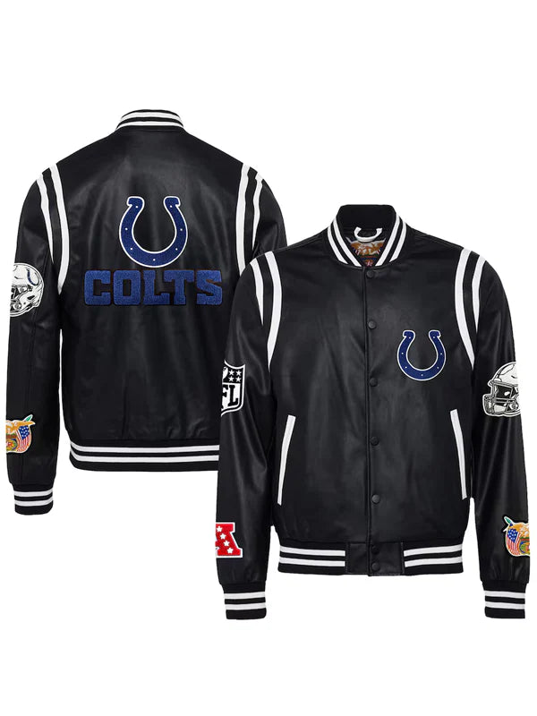 Indianapolis Colts Leather Jacket