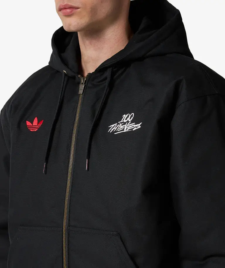 Adidas Originals x 100 Thieves Black Jacket